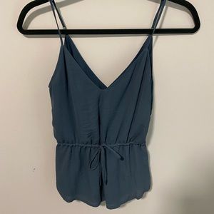 Babaton Warren Camisole in Teal XXS